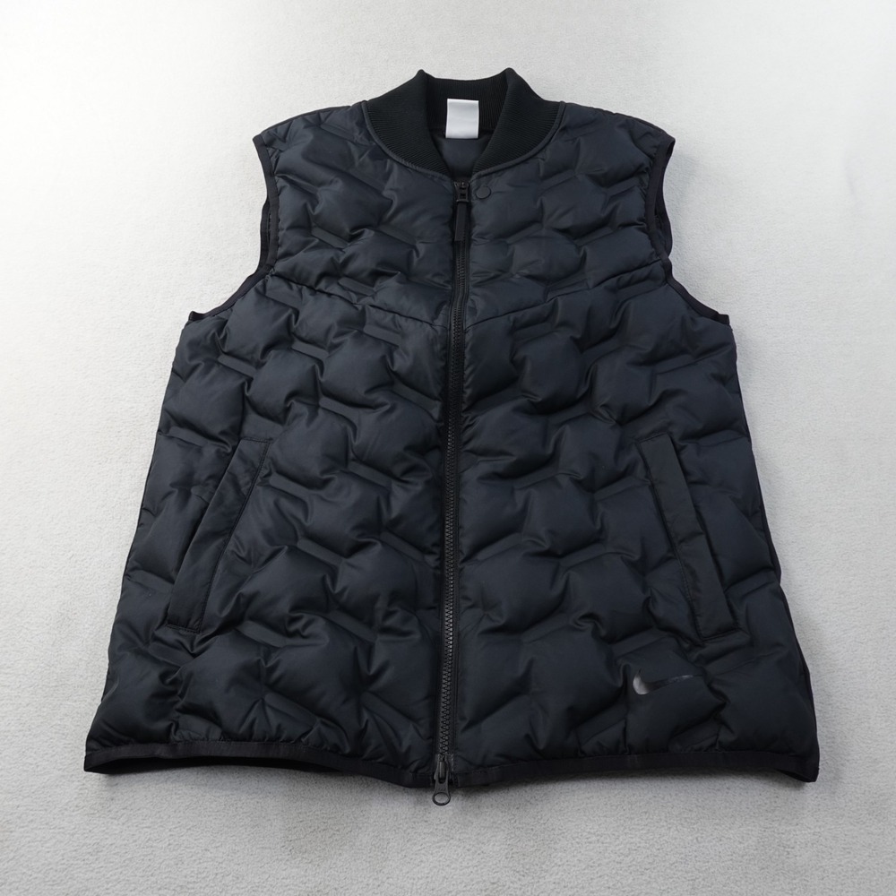 Nike Golf Therma-FIT ADV Repel Down Vest Mens M Black Performance DA2861